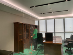 【格安瑞環(huán)?！扛Ｌ飬^(qū)漢國(guó)城市中心73層辦公室裝修污染治理案例